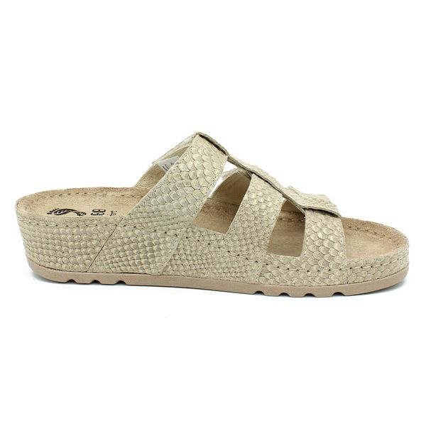 Сабо Mubb женские 8829 бежевый