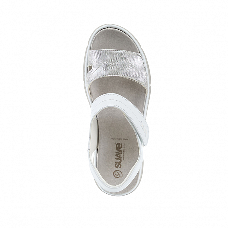 Сандалии Suave Mostar женские 12500T-0101,TR23 белые. Изображение 3 из 4