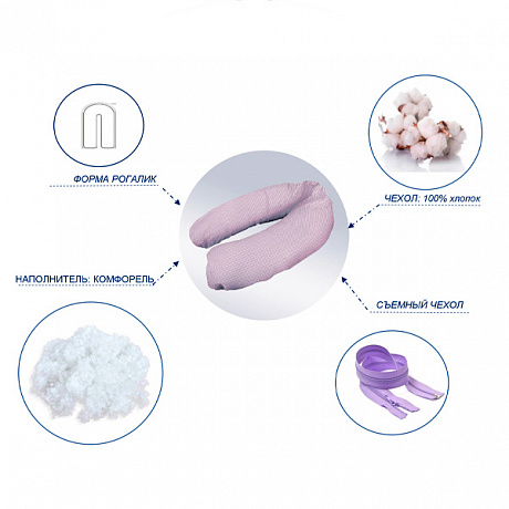 Подушка для отдыха Комфорт. Изображение 2 из 2